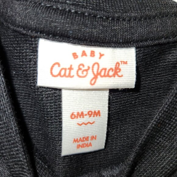 Cat & Jack Halloween Bat Two Piece Outfit - Size 6-9m - NWT - Picture 3 of 4